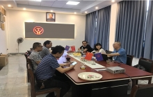 中南大學(xué)陽教授一行來廠考察，合作研發(fā)無人電機(jī)車